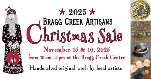 Bragg Creek Artisans' Christmas Sale 2025